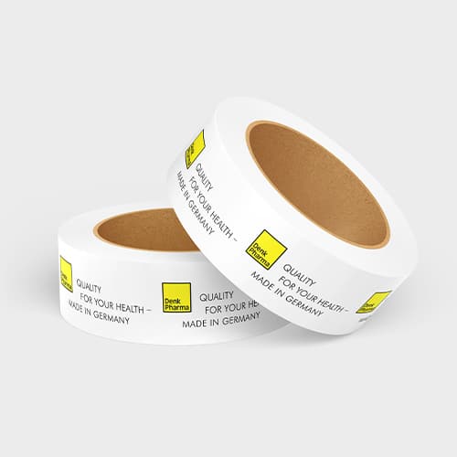 Cinta con la marca Denk Pharma